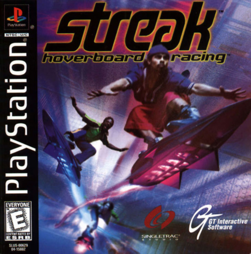 Streak Hoverboard Racing (USA) Cover
